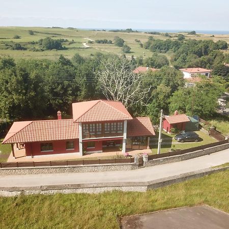 La Casa Roja Asturias Villa Hontoria ภายนอก รูปภาพ